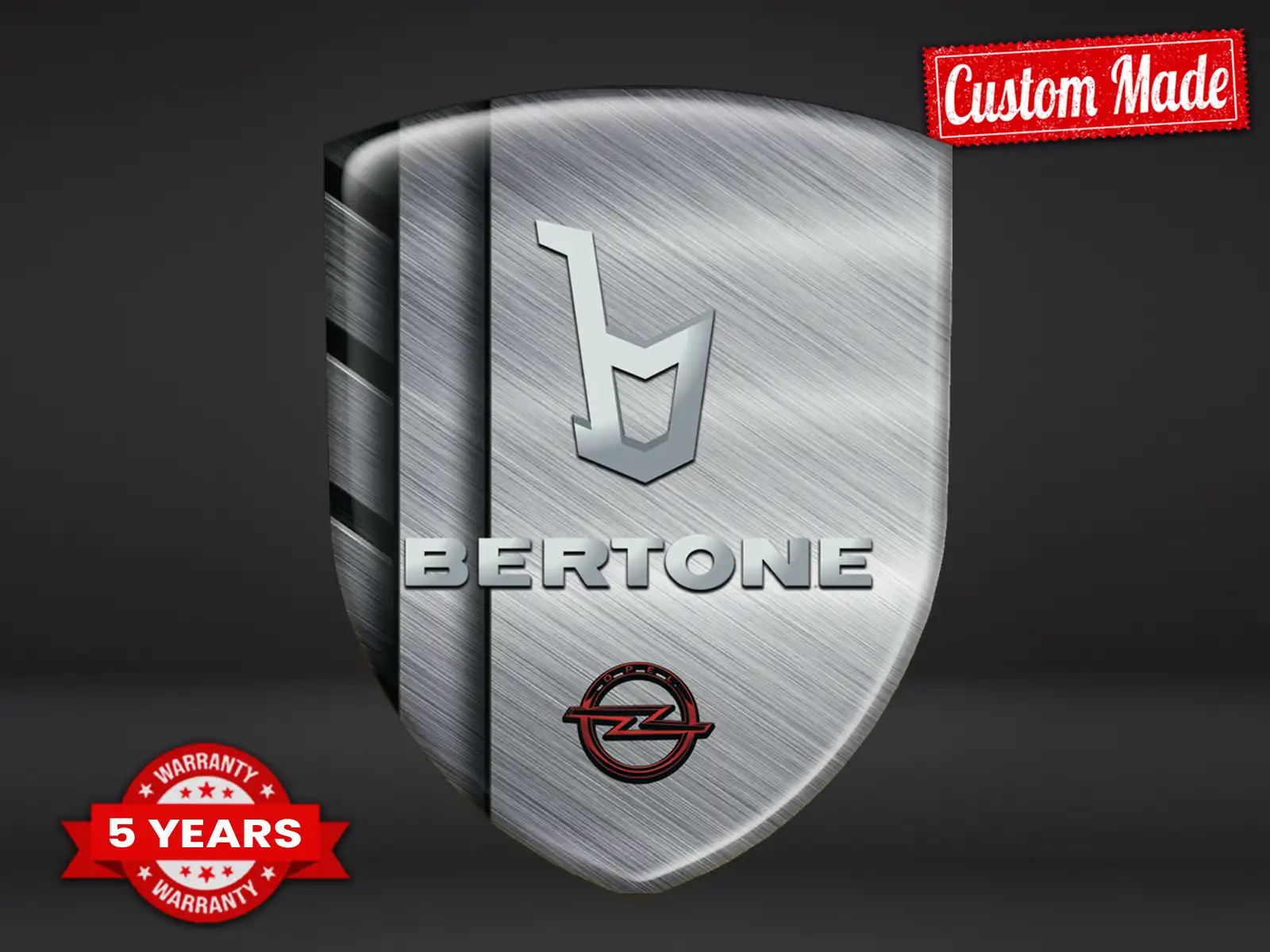Bertone Personalisierte Autosticker Premium Universal Design